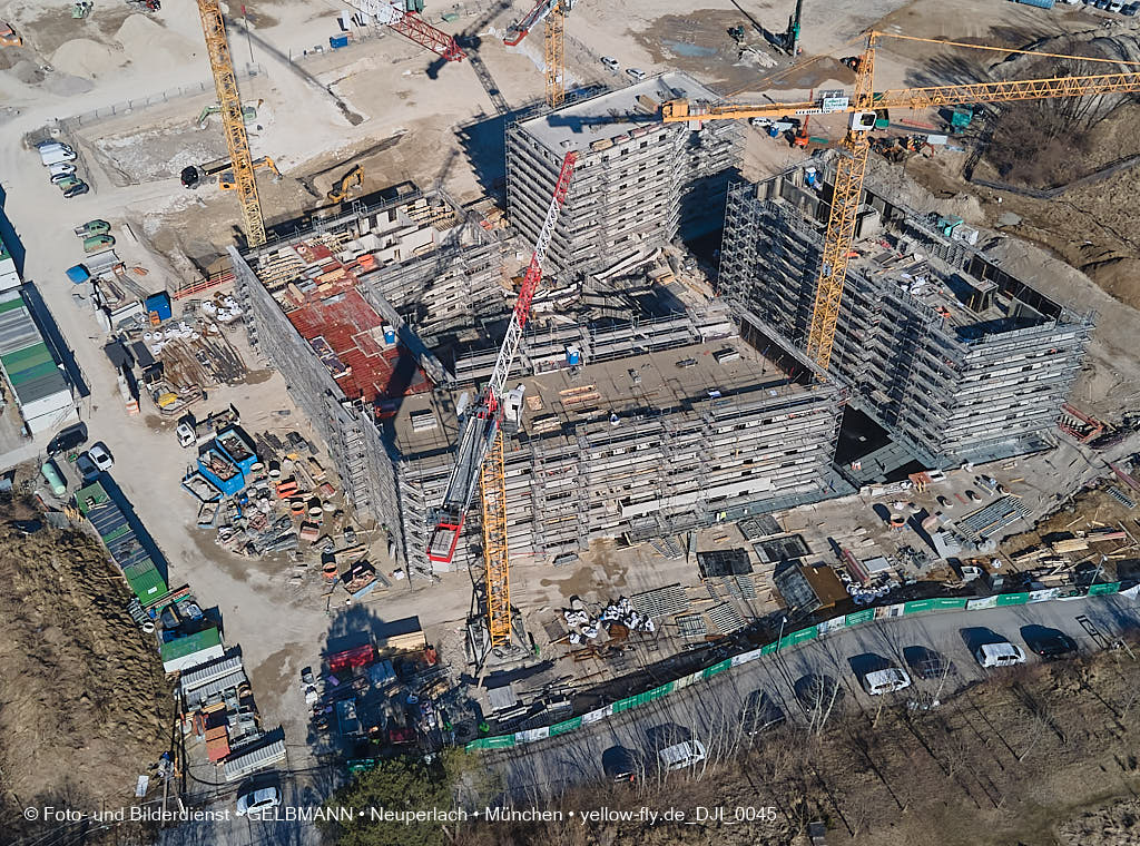 09.03.2022 - Baustelle PANDIONVERDE in Neuperlach 